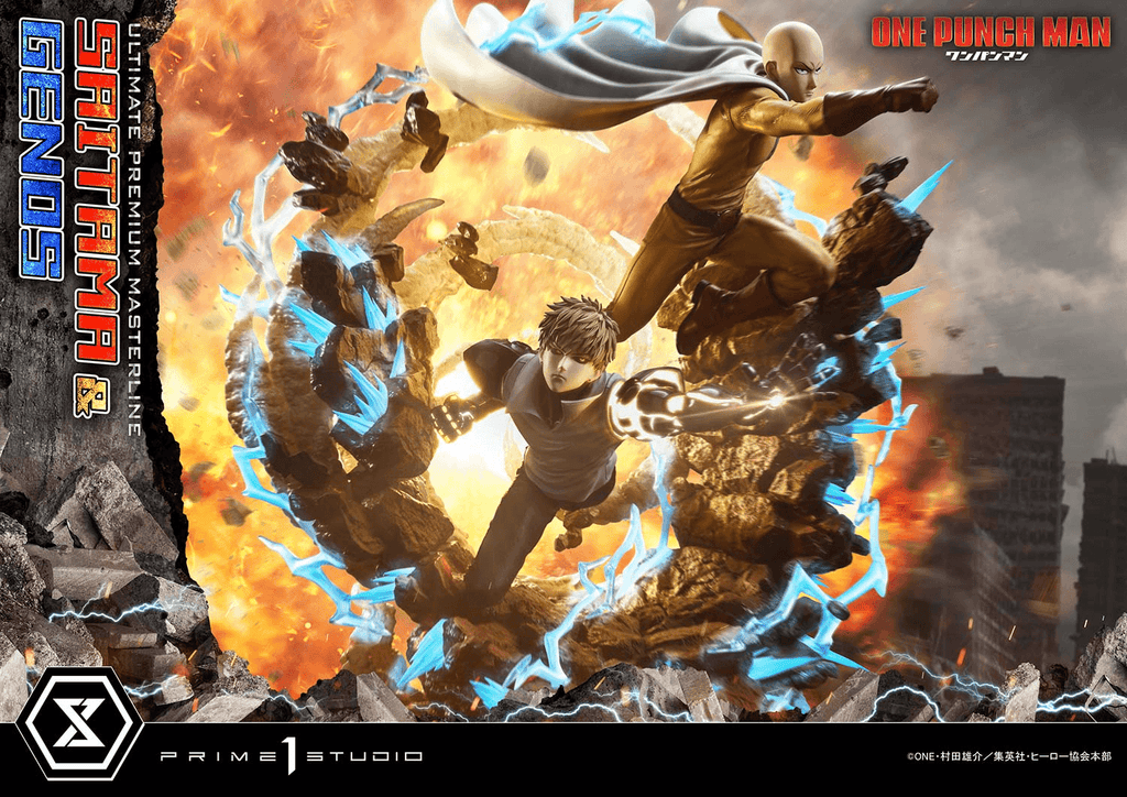 Ultimate Premium Masterline One-Punch Man Saitama &amp; Genos Deluxe Version