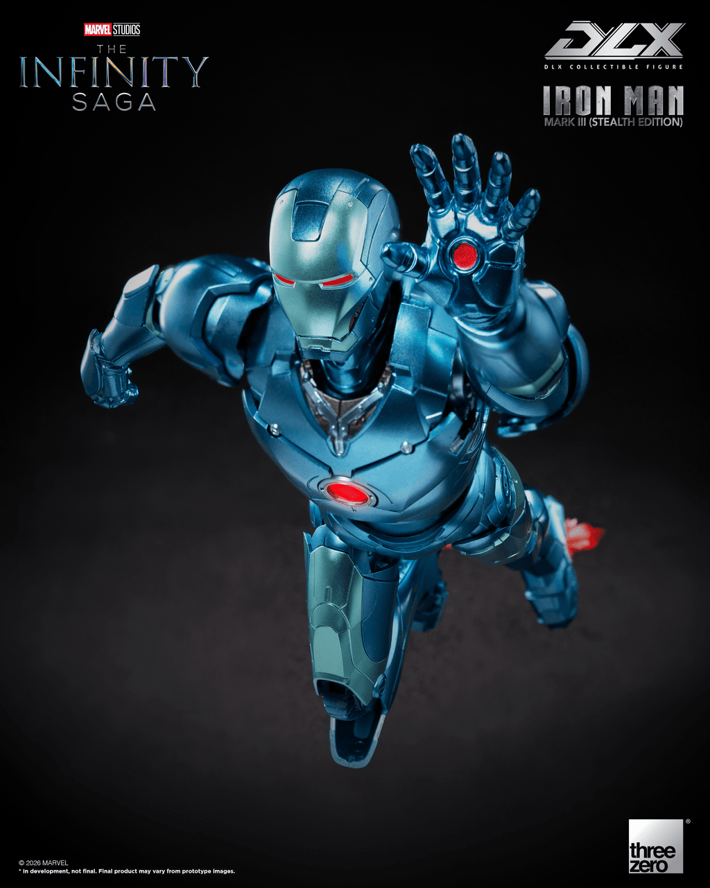 Marvel Studios: The Infinity Saga - DLX Iron Man Mark 3 (Stealth Edition)