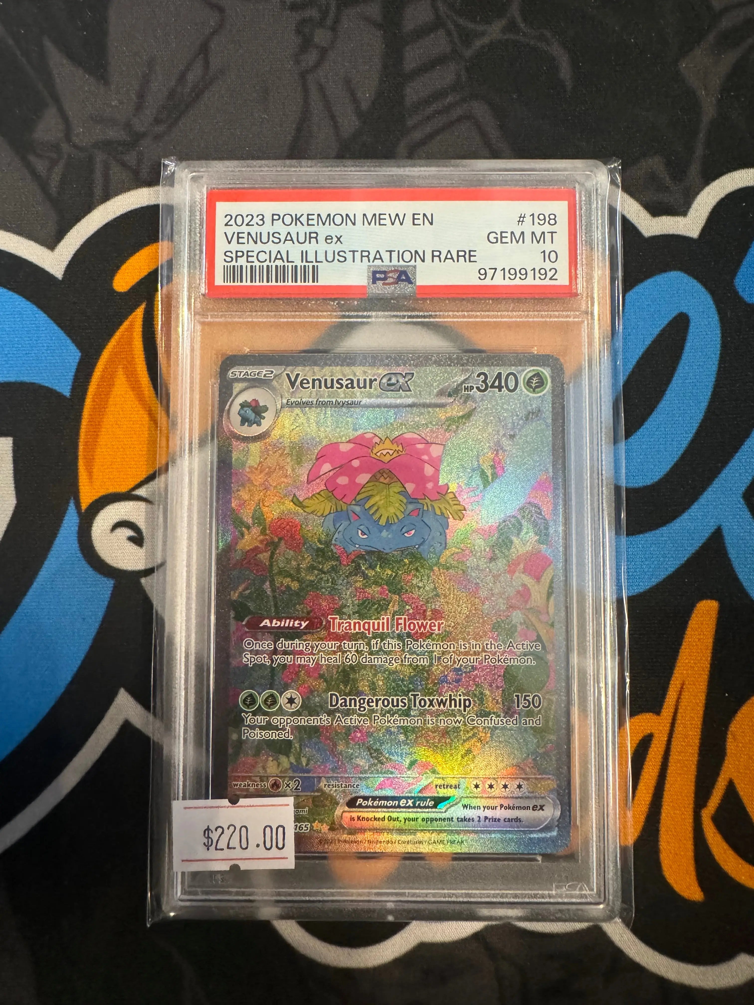 Psa 10 Pokemon 151 Venusaur Ex Illustration rare