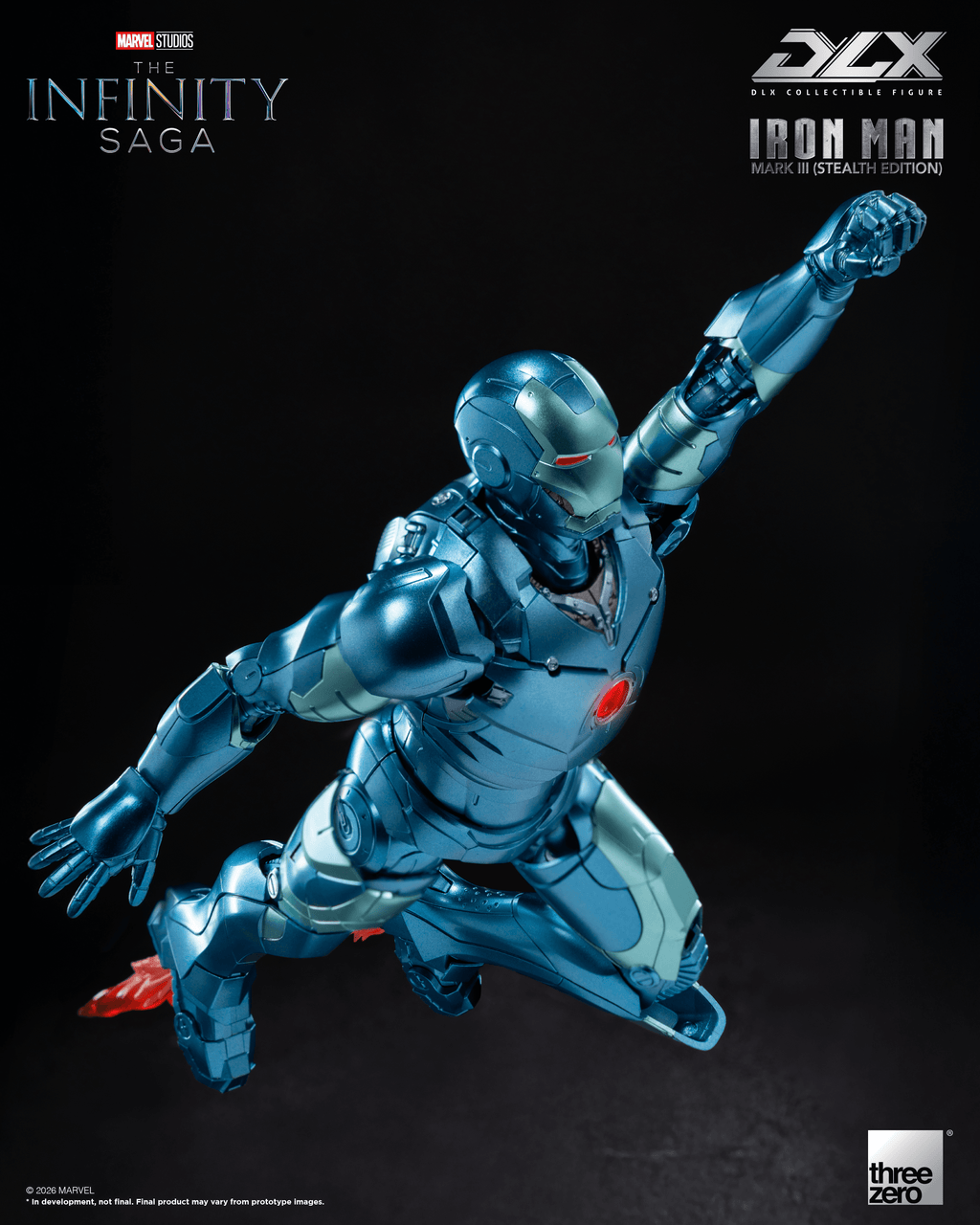 Marvel Studios: The Infinity Saga - DLX Iron Man Mark 3 (Stealth Edition)