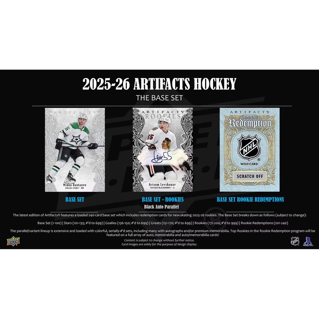 2025-2026 UPPER DECK ARTIFACTS HOCKEY
