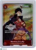2024 One Piece—Monkey.D.Luffy #P-001 Offline Regionals—Promo Foil