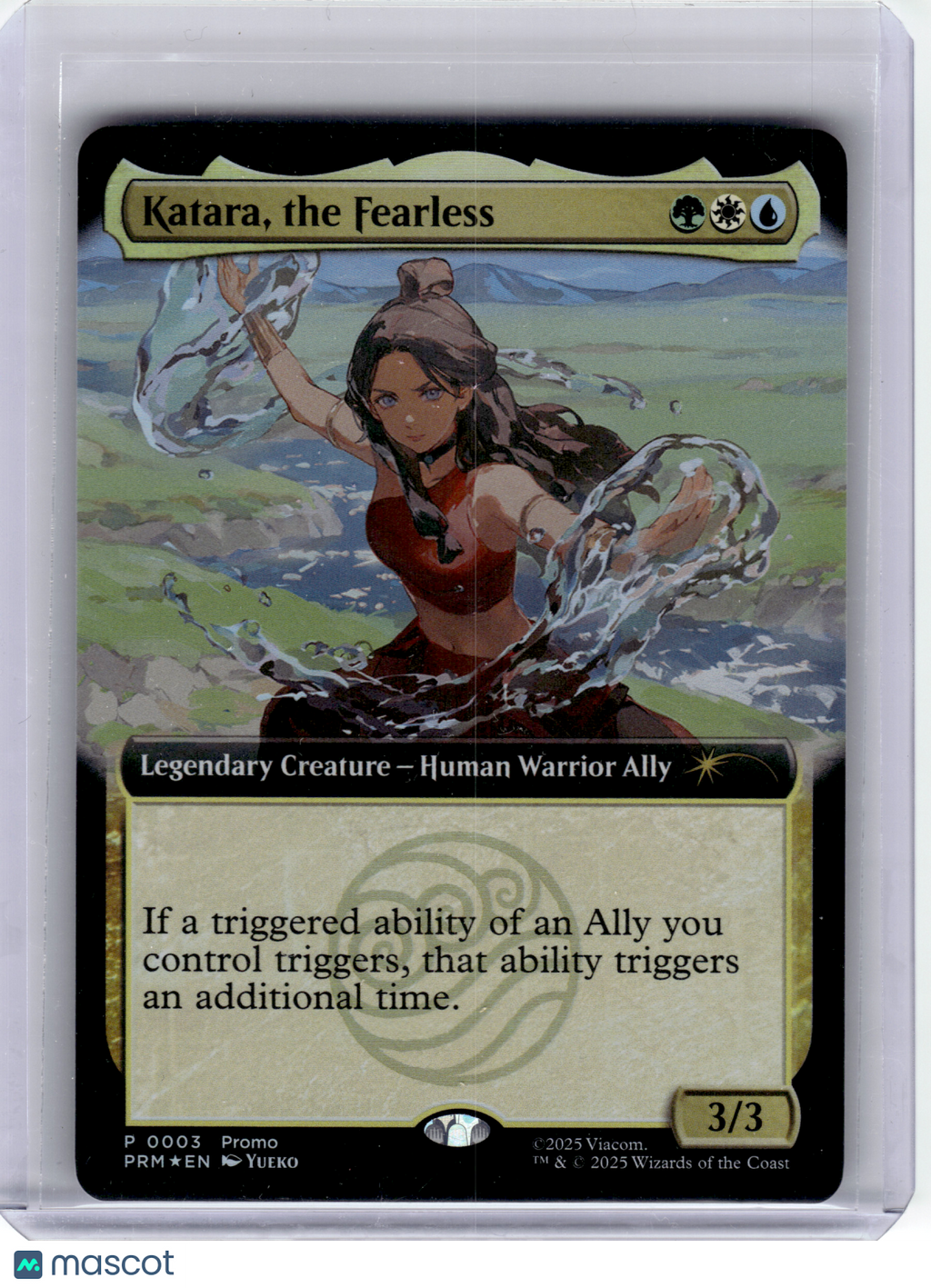 2025 Magic: The Gathering—Katara #3 Media Promos—Promo Foil (Extended Art)