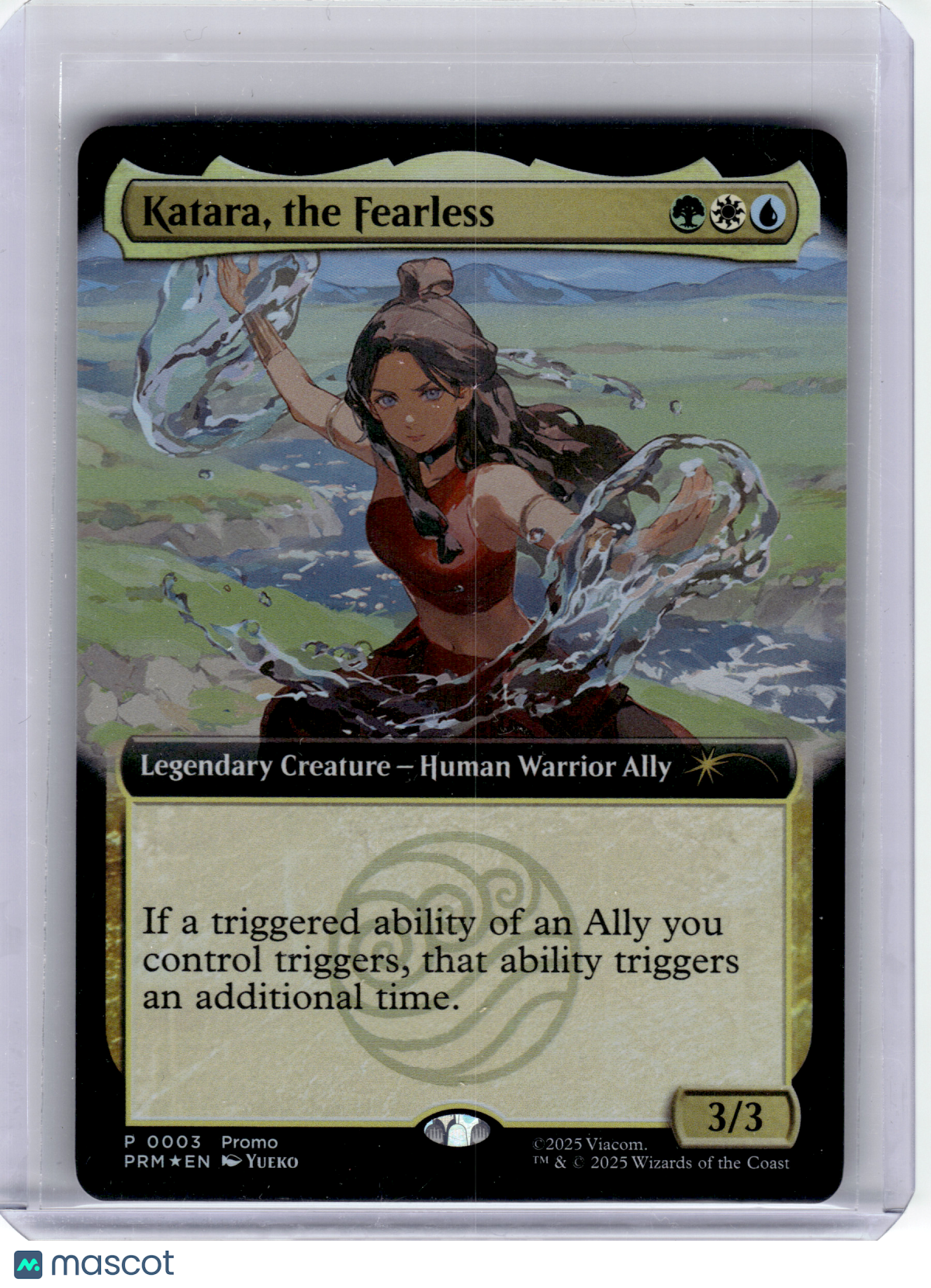 2025 Magic: The Gathering—Katara #3 Media Promos—Promo Foil (Extended Art)