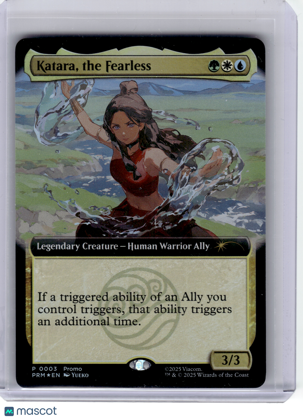 2025 MagicTG—Katara #3 Media Promos—Promo Foil (Extended Art) [Lightly Played]