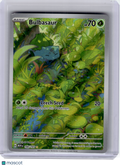 2023 —Bulbasaur #166 Pokemon 151—Illustration Rare Holo