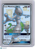 2019 Pokemon—Mewtwo GX #SV59/SV94 Hidden Fates: Shiny Vault—Shiny Holo Rare[LP]