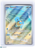 2023 Pokemon—Squirtle #170/165 Scarlet & Violet 151—Illustration Rare Foil