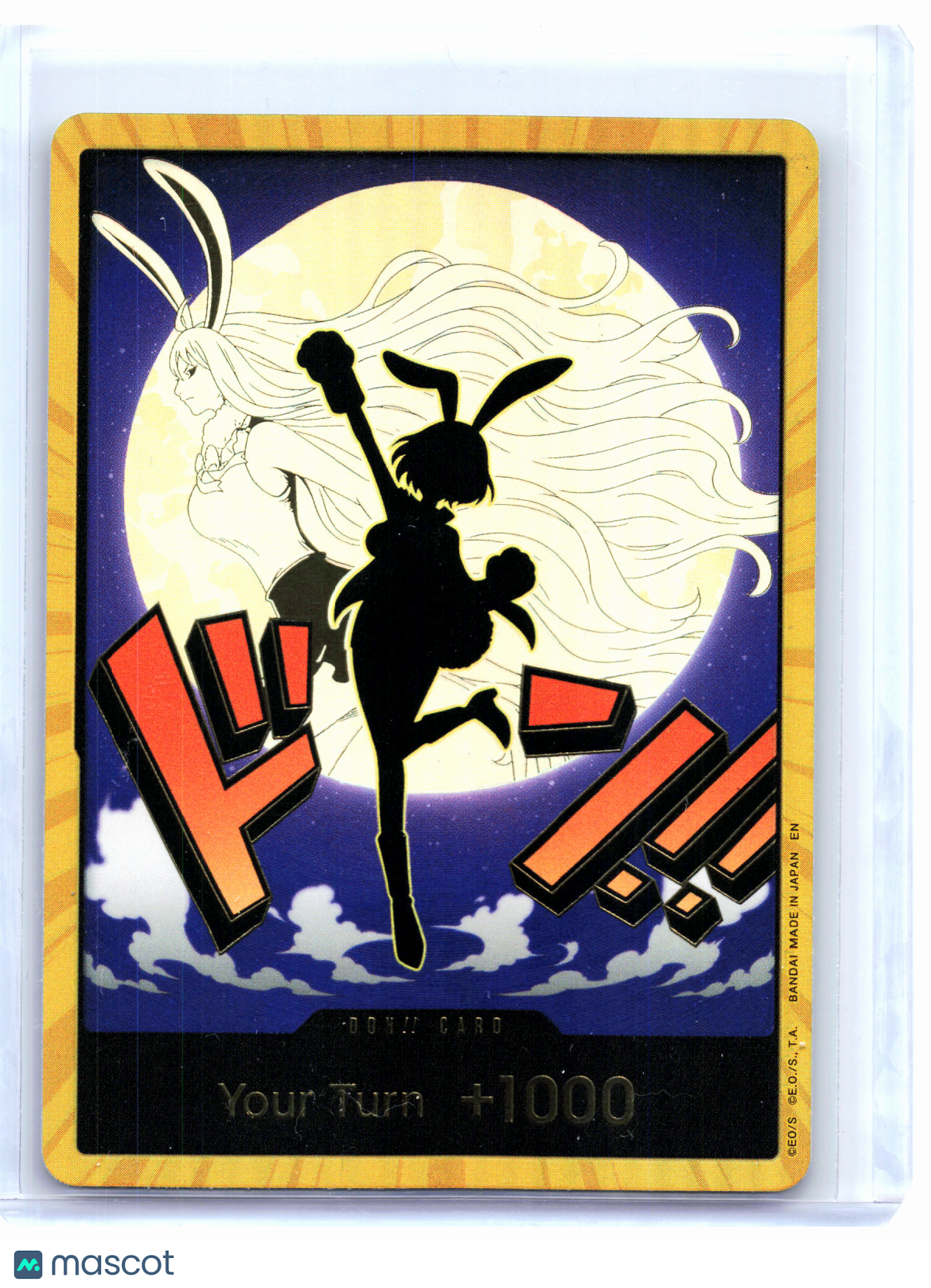 2025 One Piece Card Game—DON!! Card (Carrot) (Gold) The Best Vol. 2—DON!! Foil