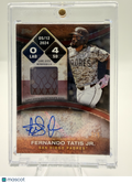 2025 Topps Now—Fernando Tatis Jr. #RTBA-TATIS Game Used Memorabilia Auto 2/5