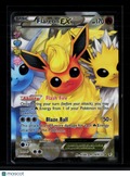 Pokemon 2016 Generations Flareon EX FA #RC28/RC32