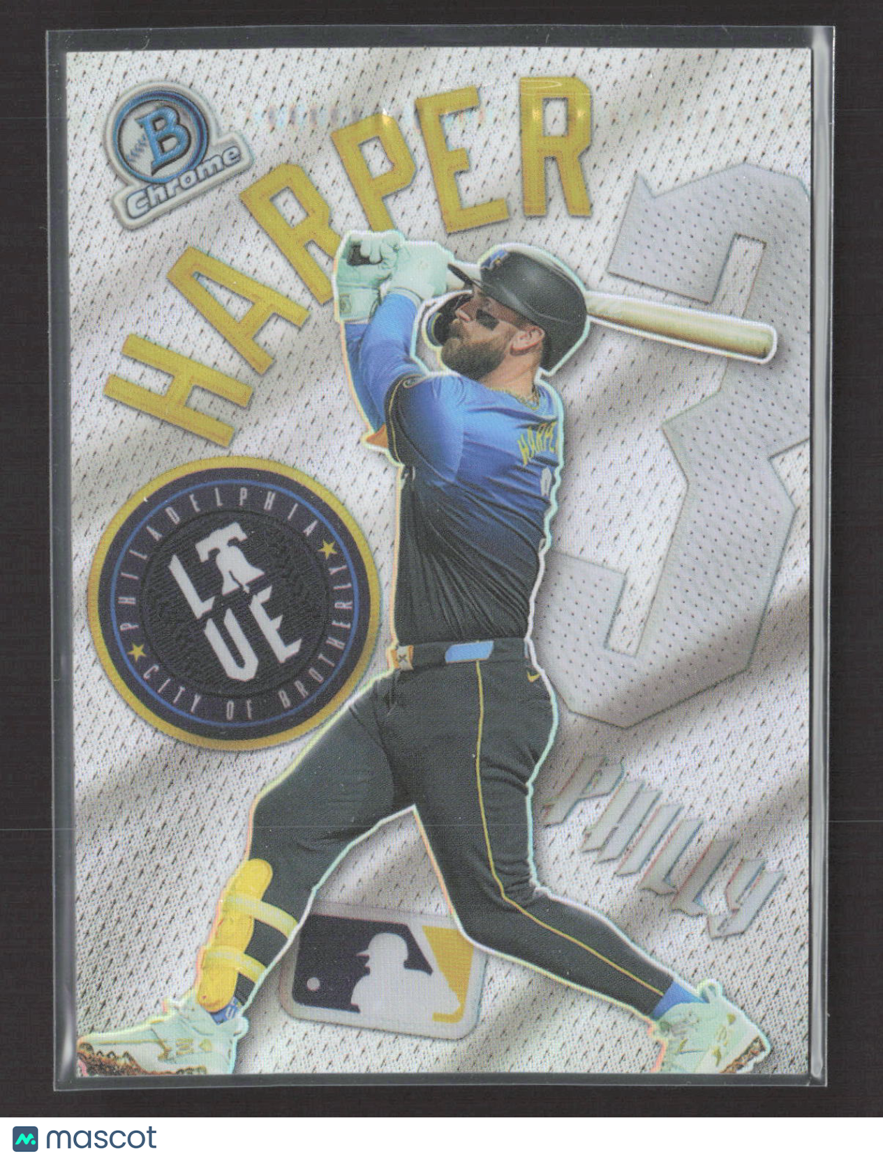 2026 Bowman Chrome Patchwork Bryce Harper #P-18
