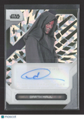 2016 Topps Star Wars High Tek Ray Park Autograph 09/50 #A-RP Darth Maul