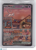 2023 Pokemon—Mew EX #053 Scarlet & Violet 151—Black Star Promo Etched (Sealed)