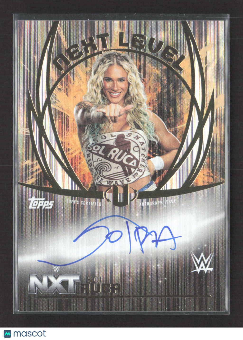 2025 Topps Universe WWE Next Level Sol Ruca #NLA-SRU Auto
