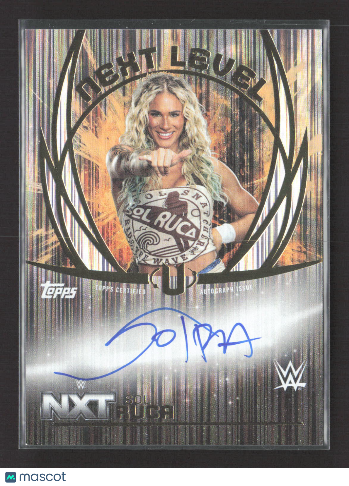 2025 Topps Universe WWE Next Level Sol Ruca #NLA-SRU Auto