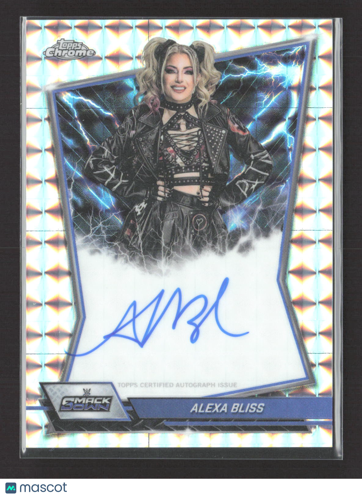 2026 Topps Chrome WWE Alexa Bliss #BBA-BLI Geometric Auto