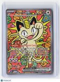 2026 Pokemon—Meowth ex #121/88-Mega Evolution – Perfect Order—Secret Rare Holo