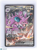 2025 Pokemon—Team Rocket's Nidoking ex #233/182 Destined Rivals—SIR Holo