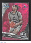 2024 Bowman Chrome University Bryce Hopkins #70 Pink Padparascha 1/1 1st Bowman