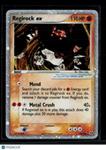 Pokemon 2005 EX Emerald Regirock EX #99/106