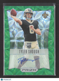 2025 Panini Prizm Tyler Shough #RSI-TSH Green Scope 08/75 RC Auto