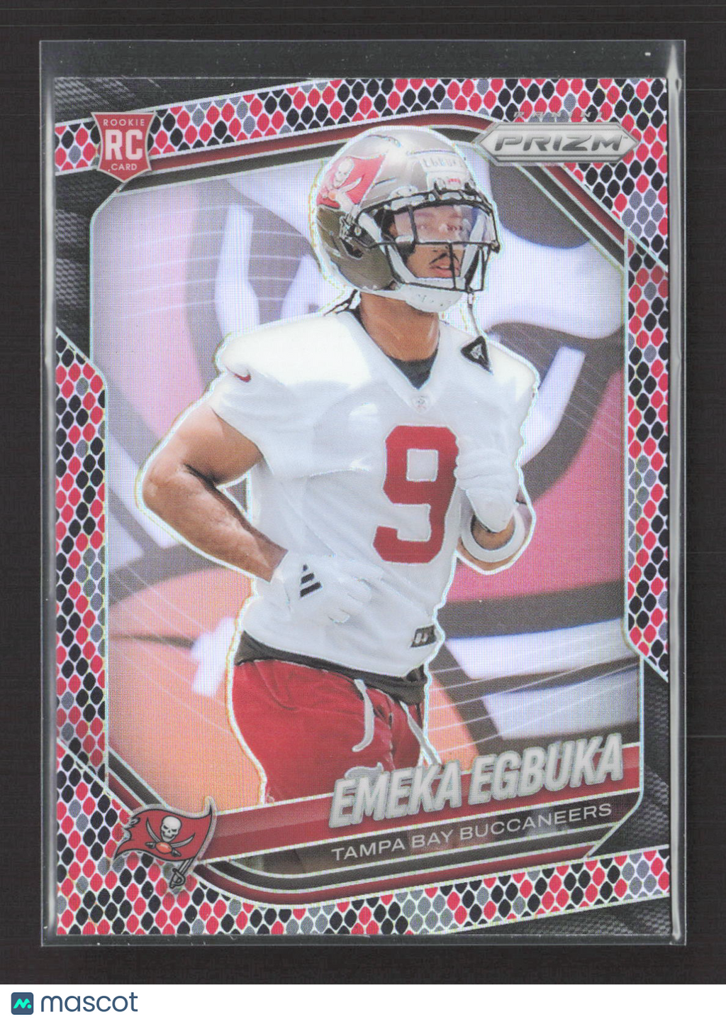2025 Panini Prizm Emeka Egbuka #351 Snakeskin RC