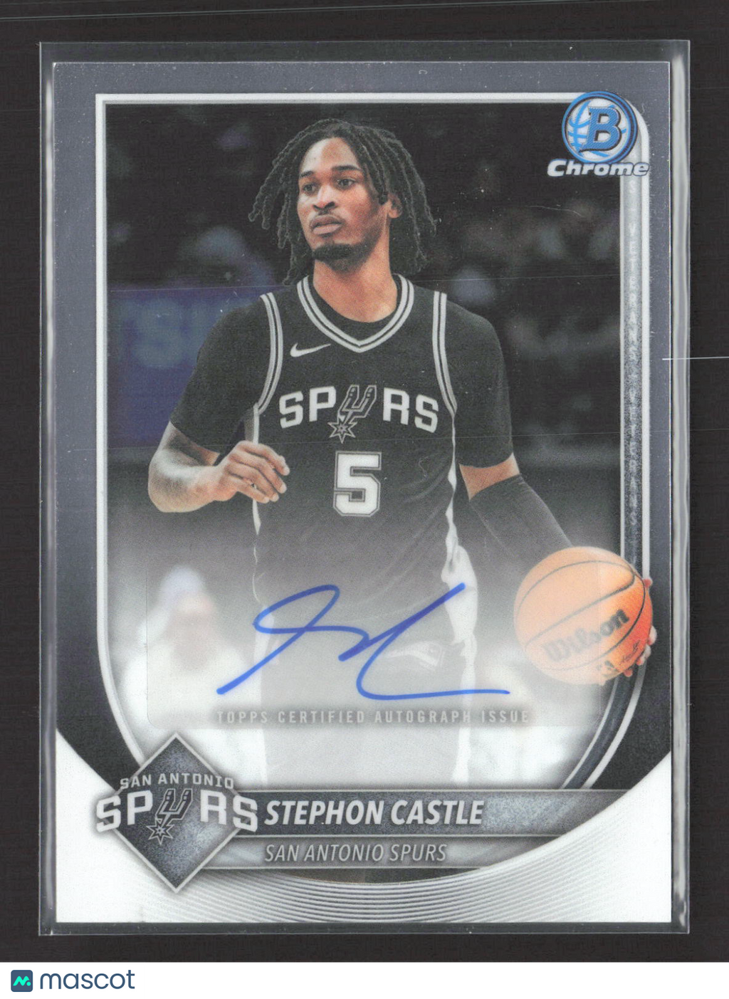 2025 Topps Bowman Chrome Stephon Castle #BCA-SC Auto