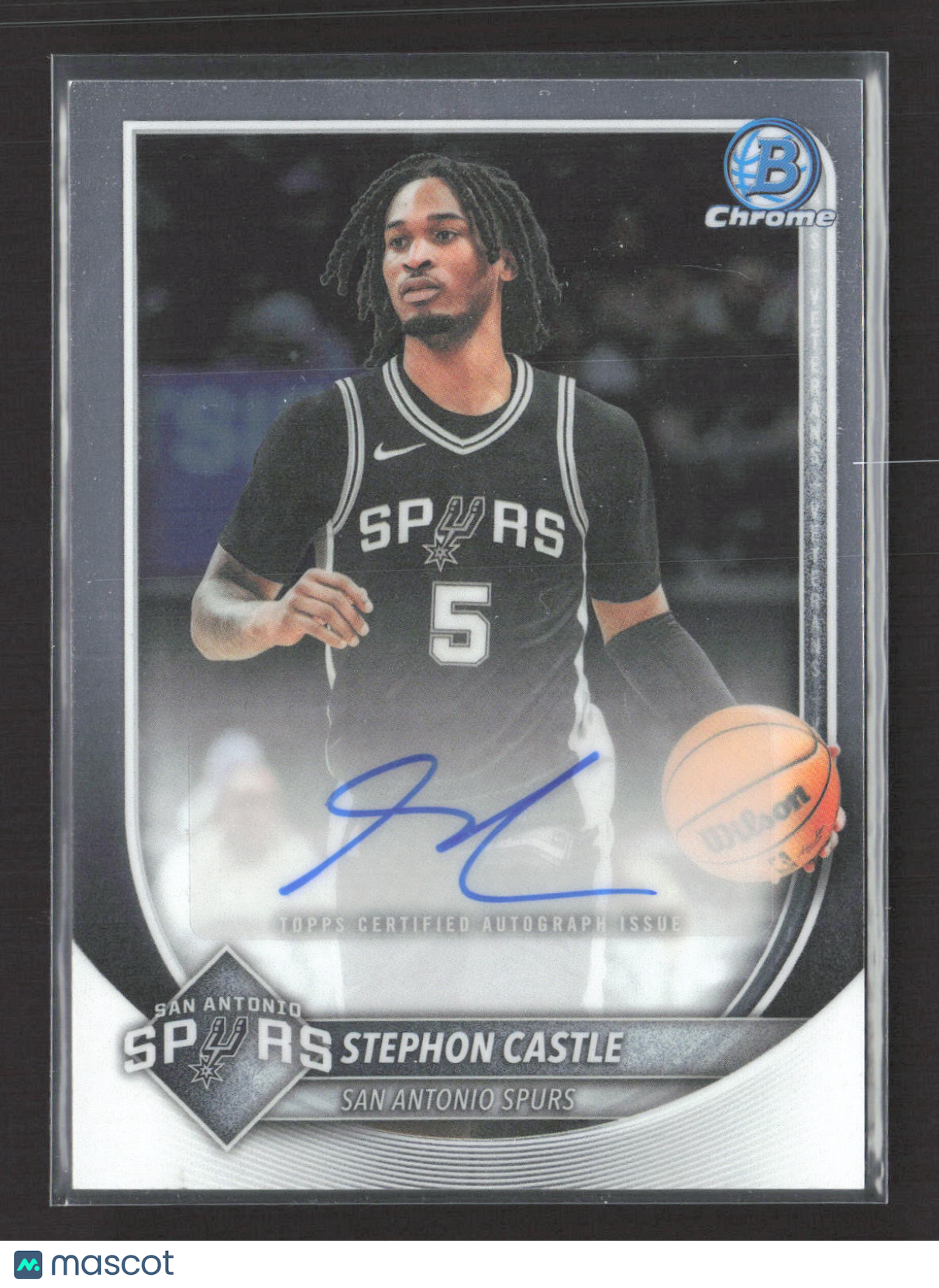 2025 Topps Bowman Chrome Stephon Castle #BCA-SC Auto