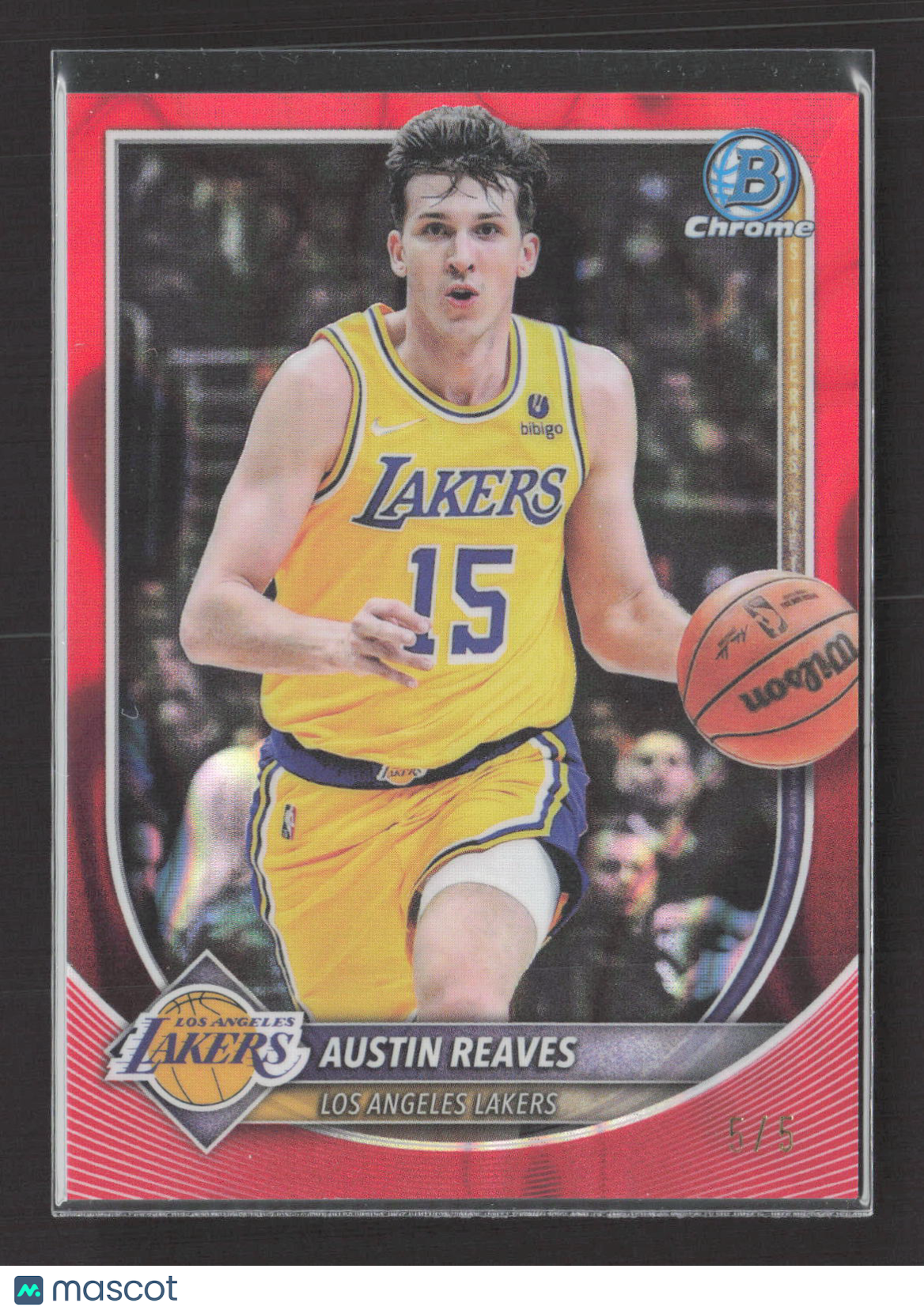 2023 Bowman Chrome Austin Reaves #BCV-193 Red /5