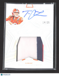 2022 Panini Flawless Collegiate Trevor Lawrence #SS-TRE Patch Auto 14/25