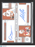 2025 National Treasures Quinn Ewers Arch Manning #DS-EM 05/15 RC Auto