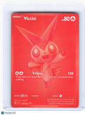 2025 Pokemon—Victini #171 Black Bolt—Black White Rare Holo