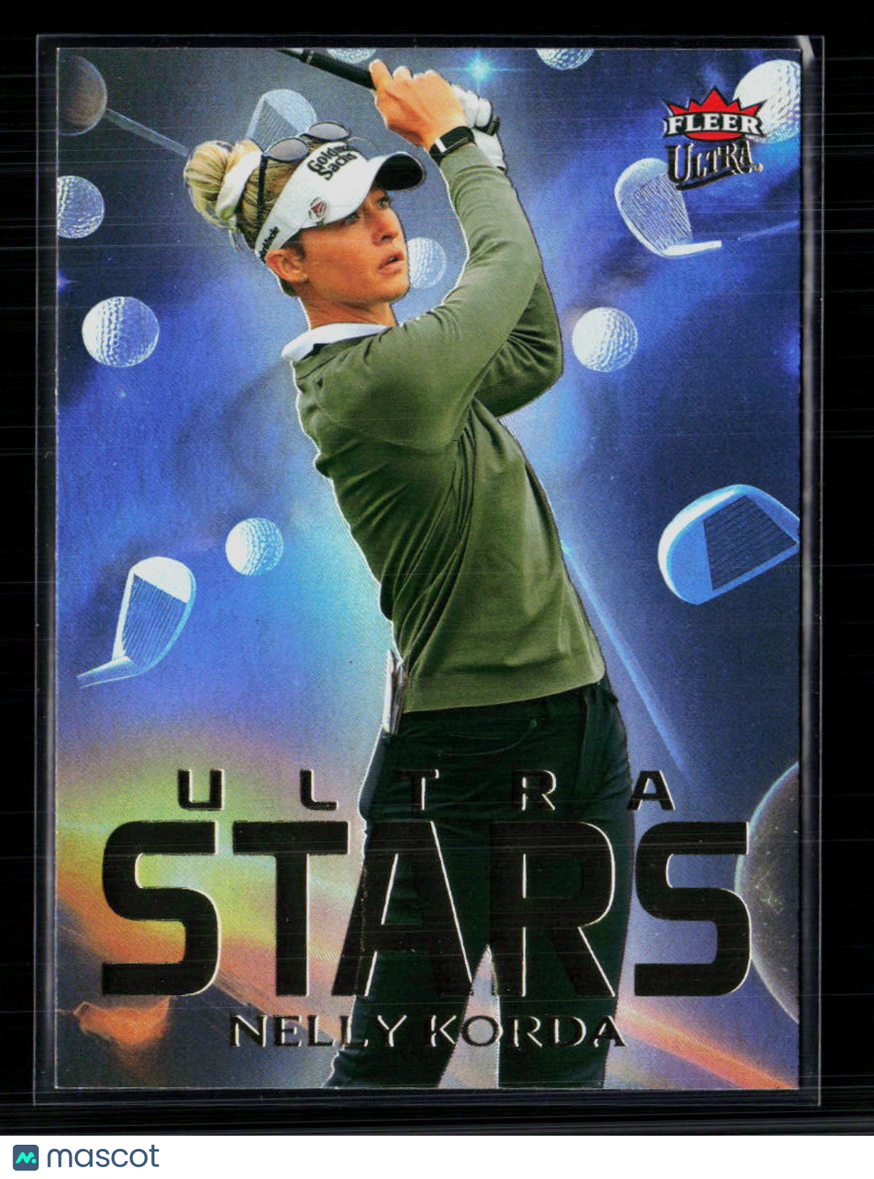 2026 Fleer Ultra Golf Ultra Stars Nelly Korda #5 OF 12
