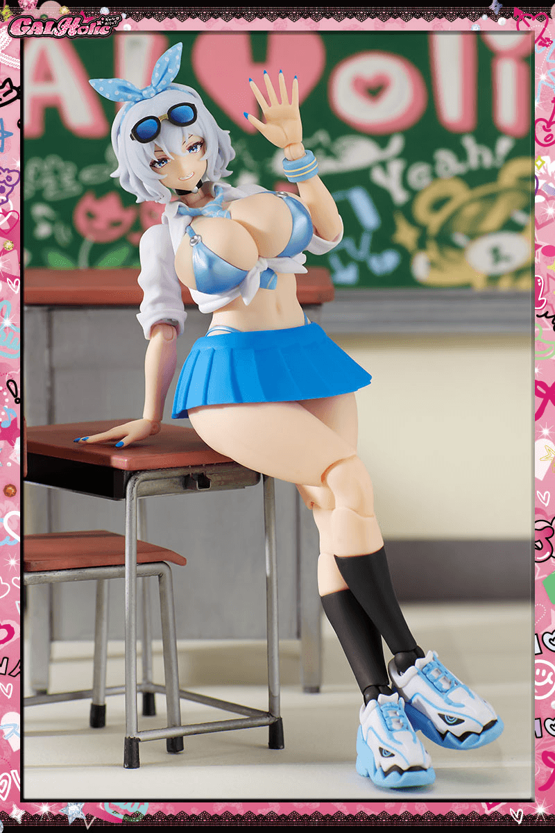 GALHolic Mio 1/10 scale bishoujo plastic model kit