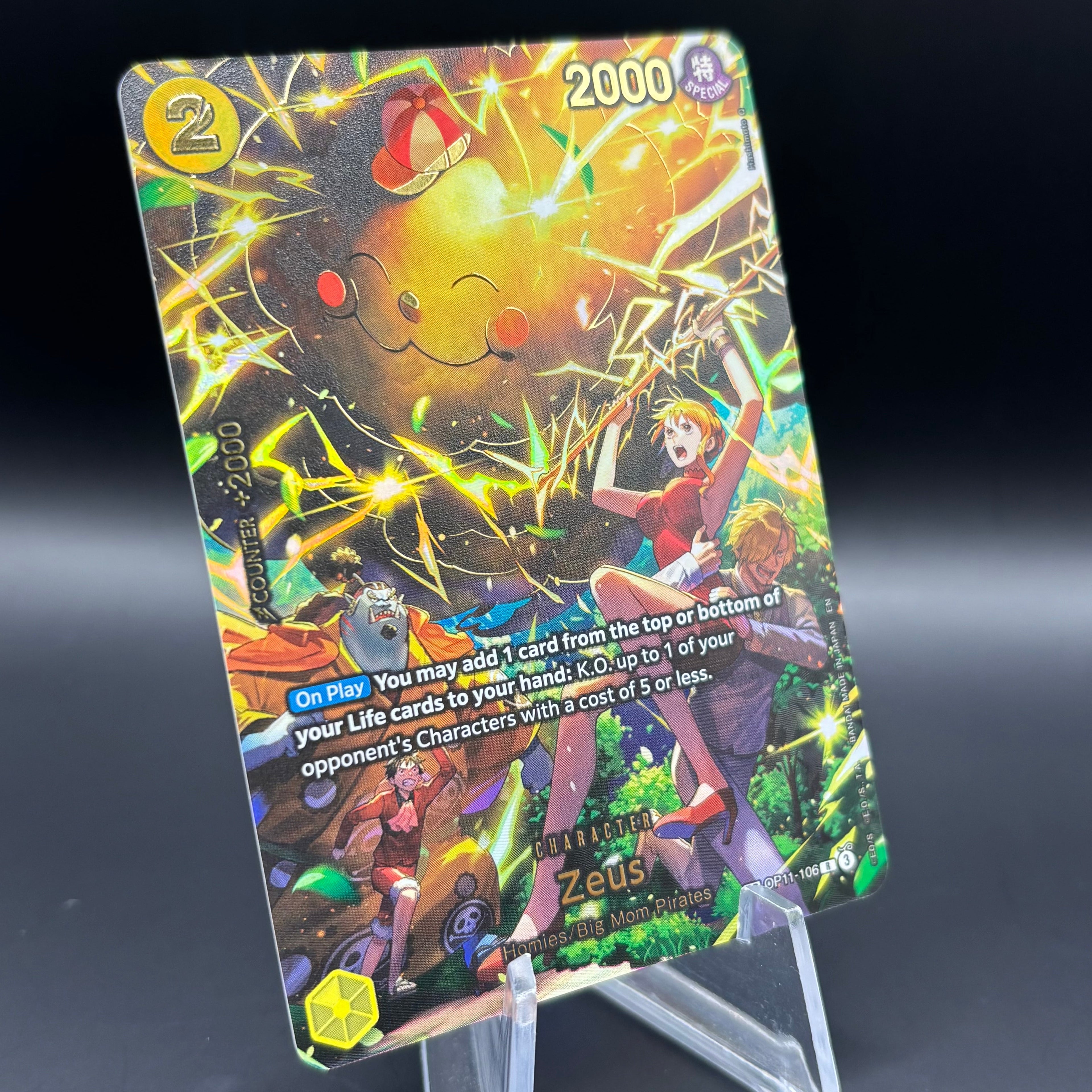Zeus (SP) - Adventure on Kami's Island (OP15-EB04) Single Card