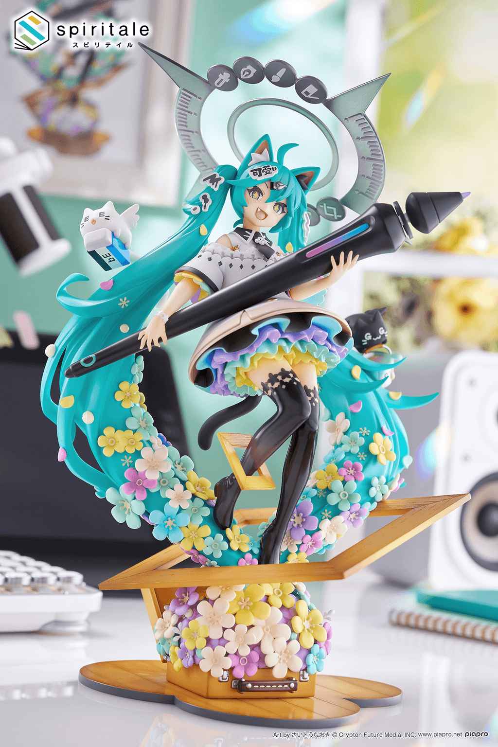 Hatsune Miku × Naoki Saito “My Figure Making!” ~The Painter ver.~ 1/7 Scale Figure