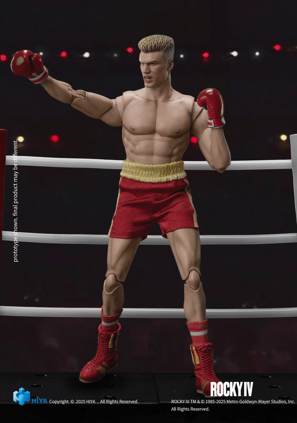 HIYA Exquisite Super Series 112 Scale 6 Inch Rocky IV Ivan Action Figure