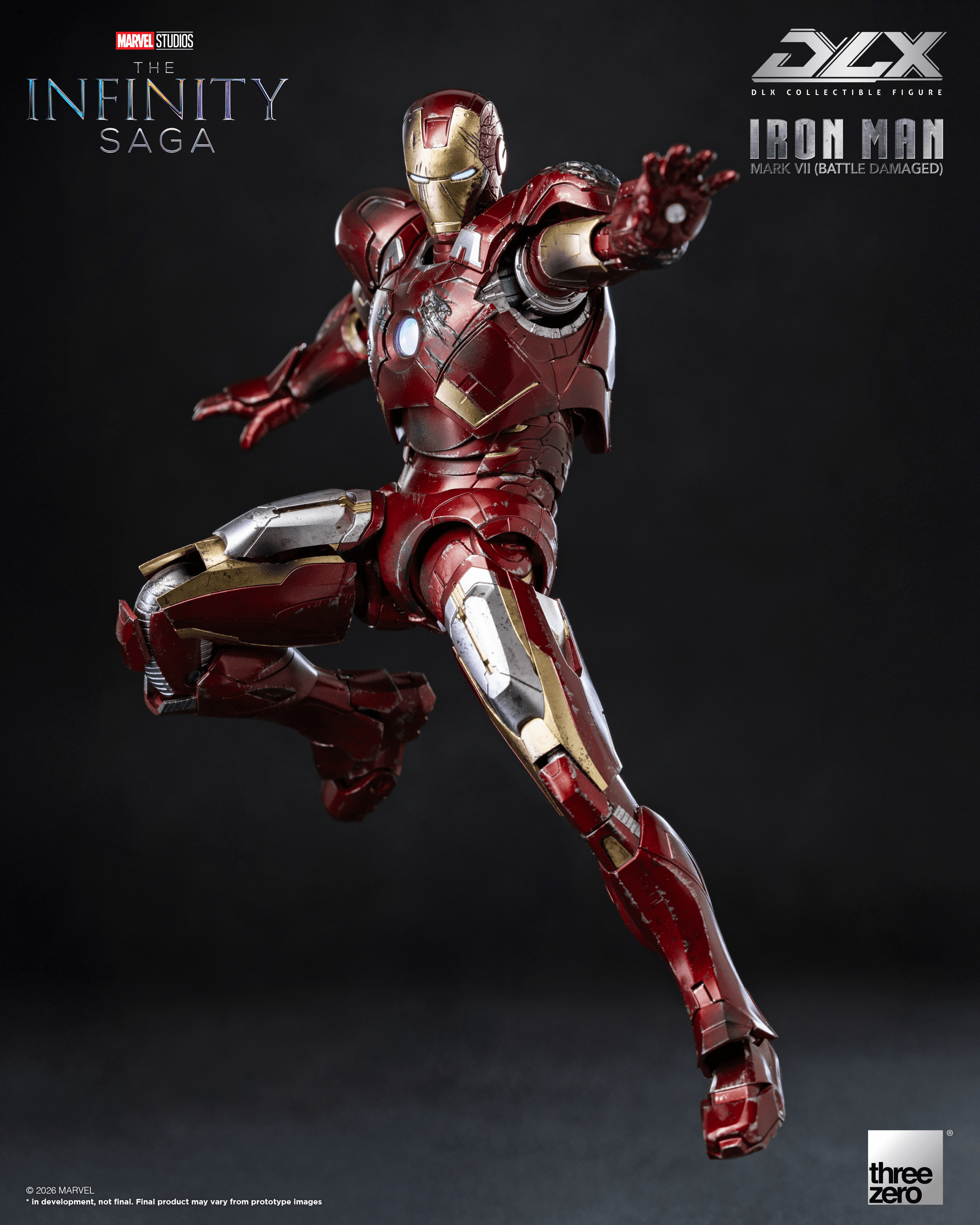 DLX Iron Man Mark 7 (Battle Damaged)