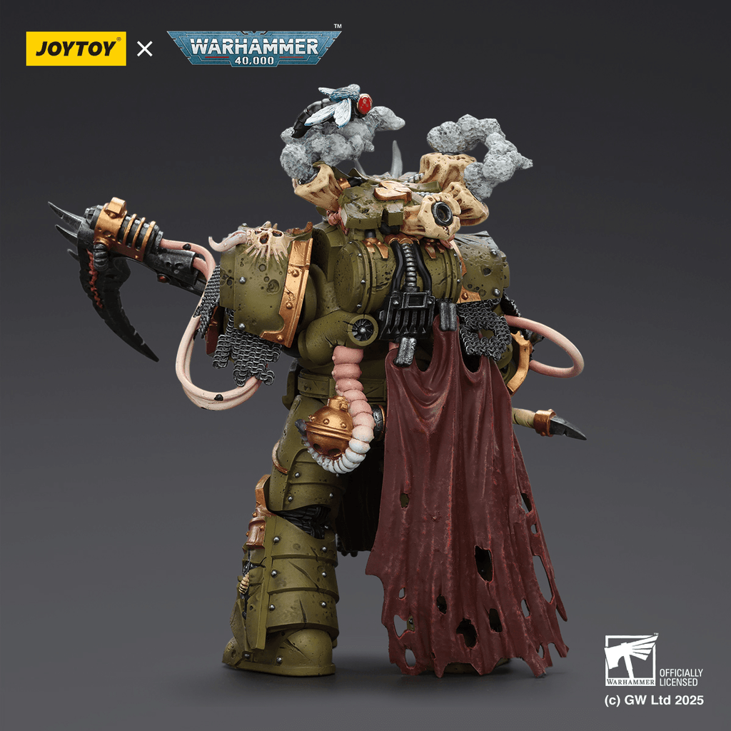 Death Guard Deathshroud Terminator 1 with Manreaper and Plaguespurter Gauntlet