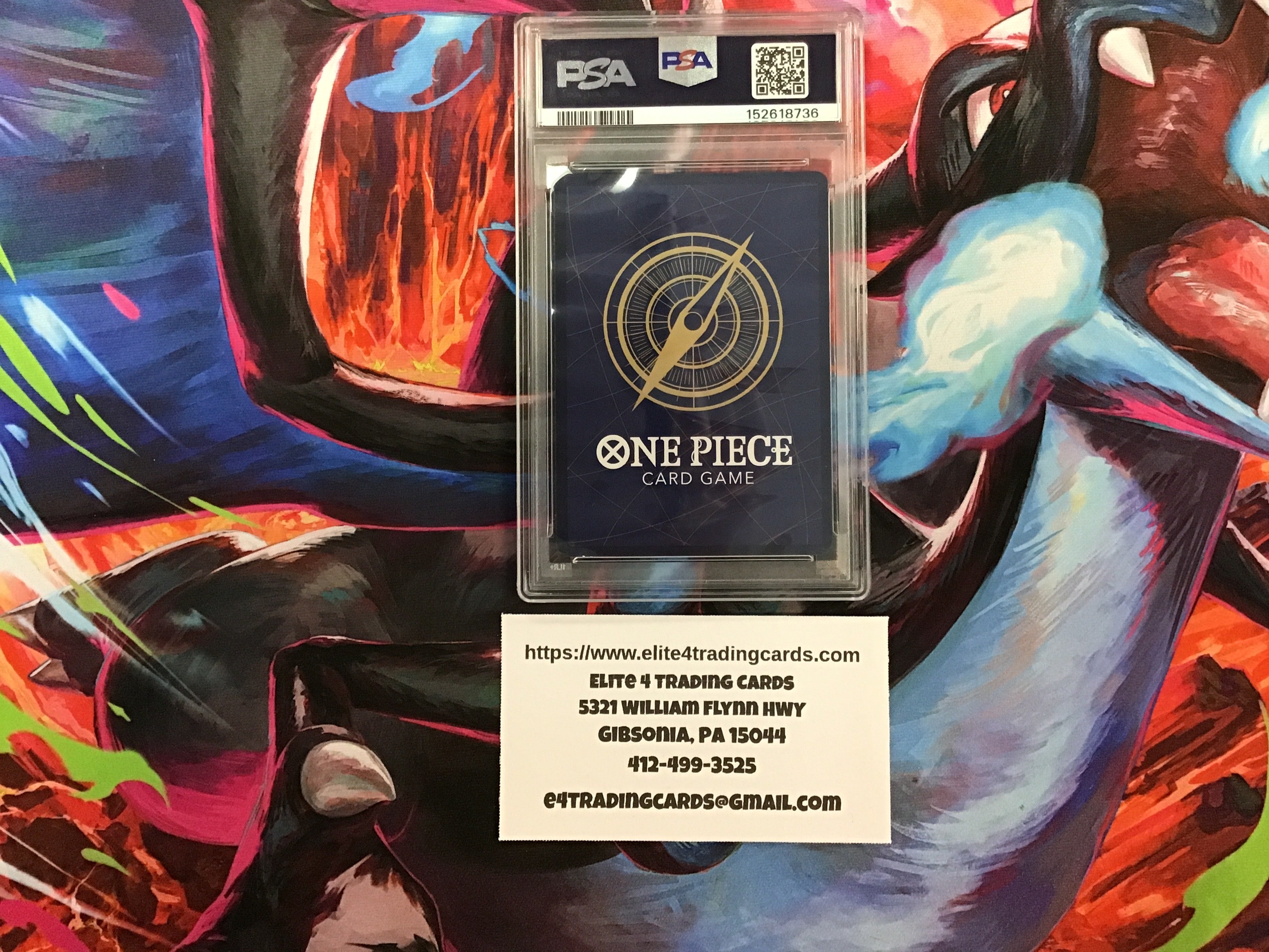 Boa Hancock [Alternate Art] OP13-051 One Piece Carrying on His Will (PSA 10)