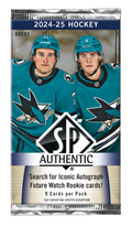2024-25 Upper Deck SP Authentic Hobby Pack (5 Packs a Lot)