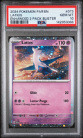 PSA 10 LATIOS ENHANCED 2 PACK BLISTER