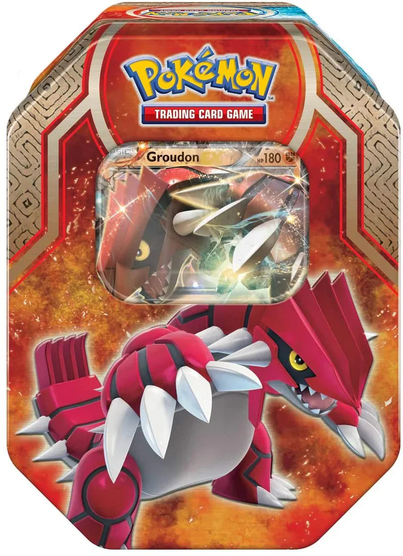 Pokemon XY: Primal Clash - Legends of Hoenn Collector's Tin (Groudon EX)