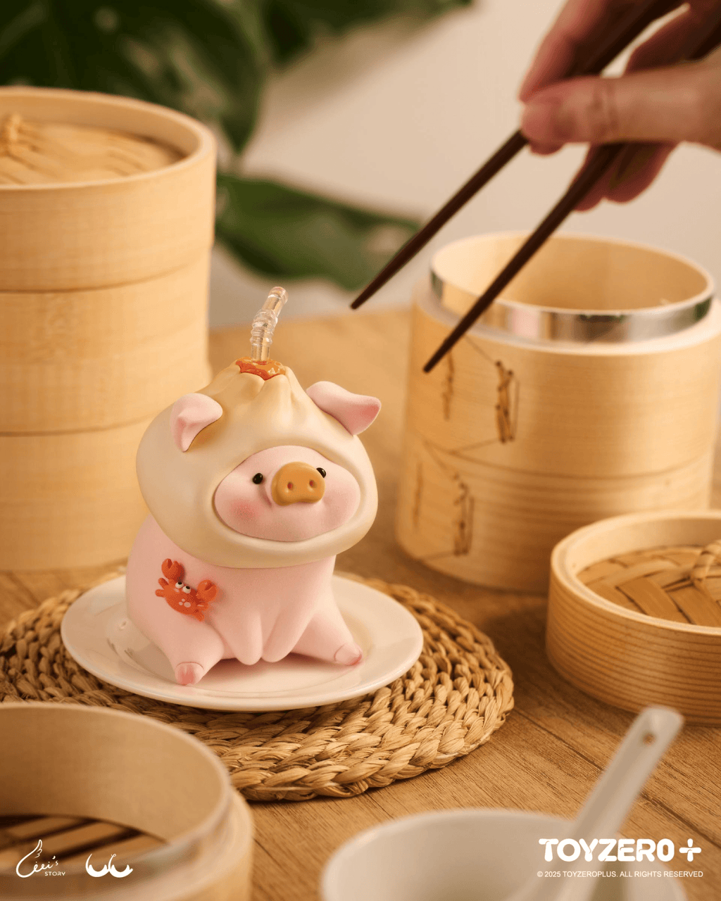 LuLu the Piggy - Crab Roe Bun XL