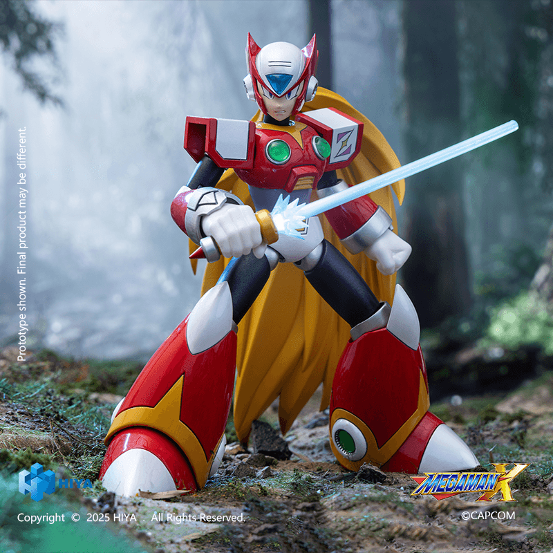HIYA Exquisite Basic Series None Scale 5.7 Inch Mega Man X series Zero Action Figure