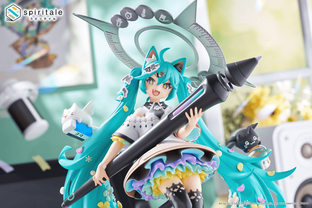 Hatsune Miku × Naoki Saito “My Figure Making!” ~The Painter ver.~ 1/7 Scale Figure