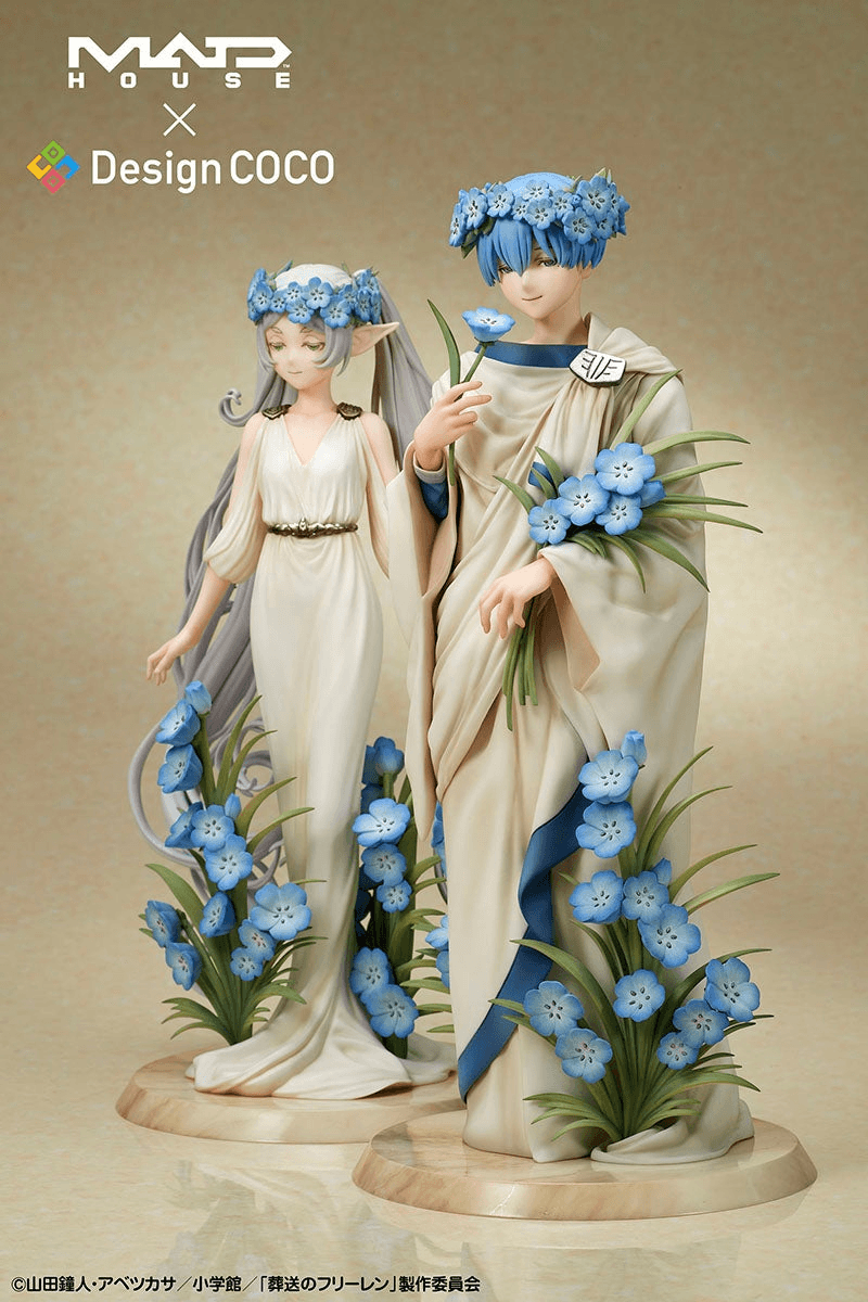 MADHOUSE x DesignCOCO Frieren: Beyond Journey's End Frieren &amp; Himmel - Art Nouveau Style - 1/7 Complete Figure