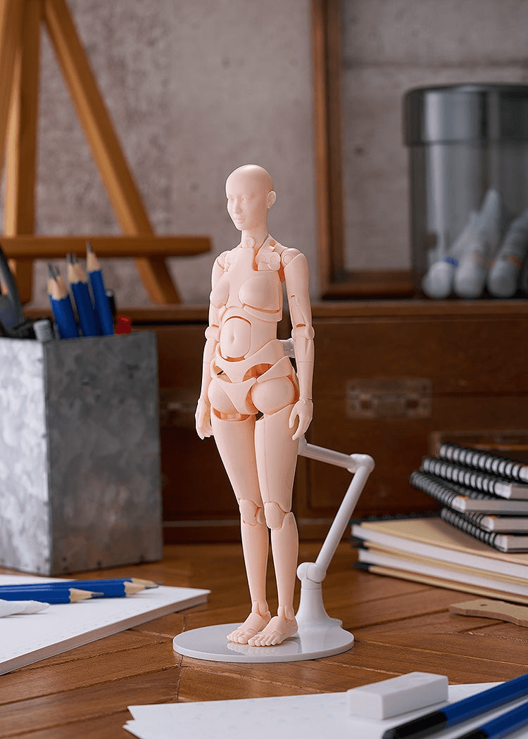 Nishimura Style Drawing Doll Olive Flesh