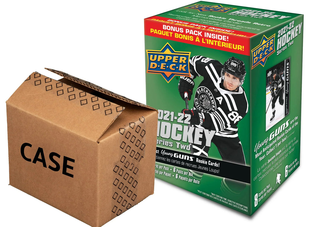 Upper Deck - 2021-22 - Hockey - Series 2 - Blaster Box - Case of 20